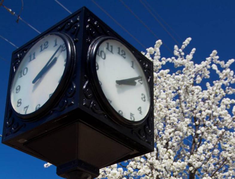 Downers Grove Downtown Clock